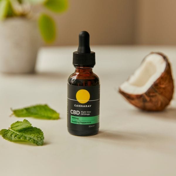 Cannaray Cbd Night Time Oil Drops 1800Mg 30Ml