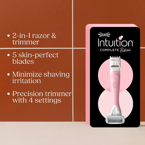 Wilkinson Sword Intuition Complete Bikini Razor and Trimmer