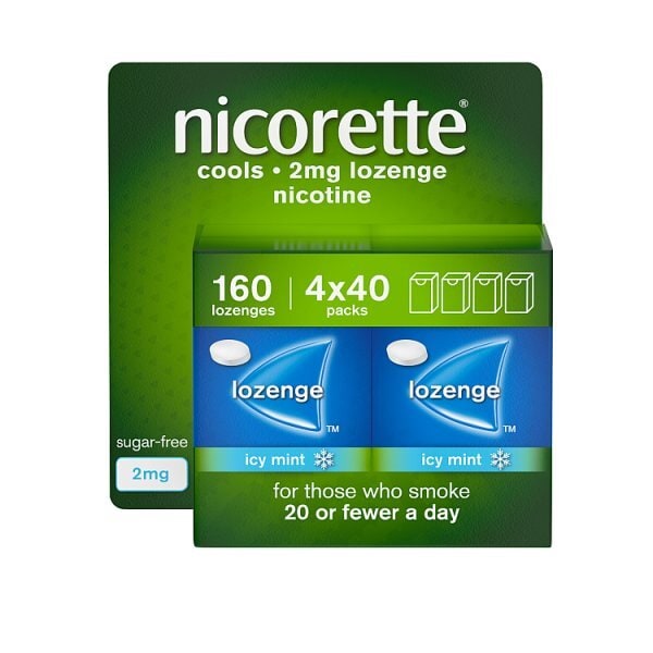 Nicorette® Cools 2Mg Icy Mint Lozenges 160S (Stop Smoking)