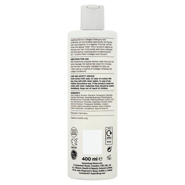 Superdrug Revive Collagen Conditioner 400ml