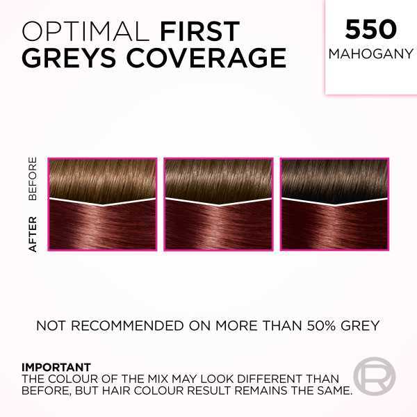 L'Oréal Casting Crème Gloss 550 Mahogany Hair Dye