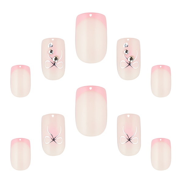 Elegant Touch Gel Finish Glitter - Pretty In Pink