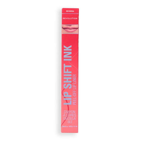Revolution Lip Shift Ink Peel Off Liner Stain Red Reveal