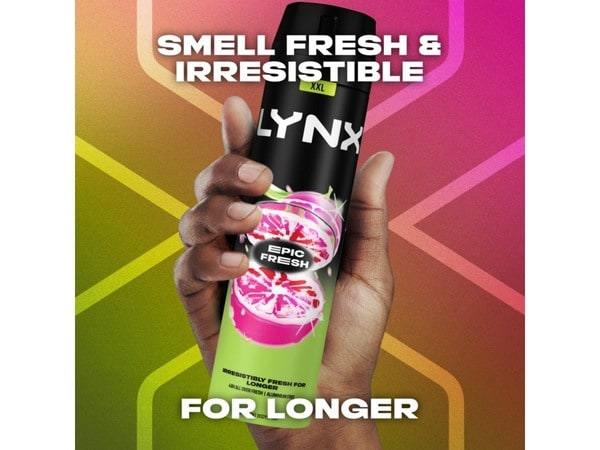 Lynx Epic Fresh Aerosol Body Spray 250 ml