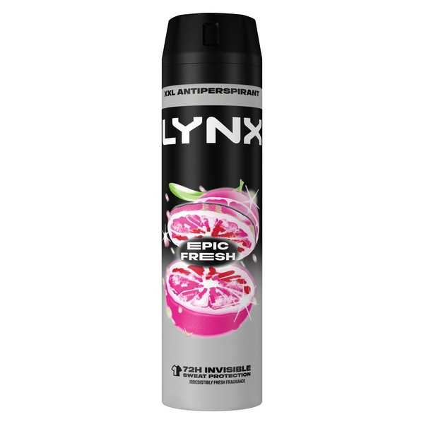 Lynx Epic Fresh Anti-Perspirant Deodorant Aerosol 250 ml