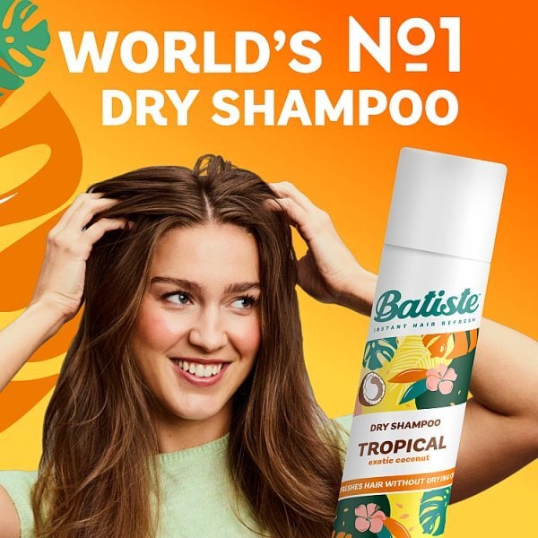 Batiste Dry Shampoo Tropical 200ml