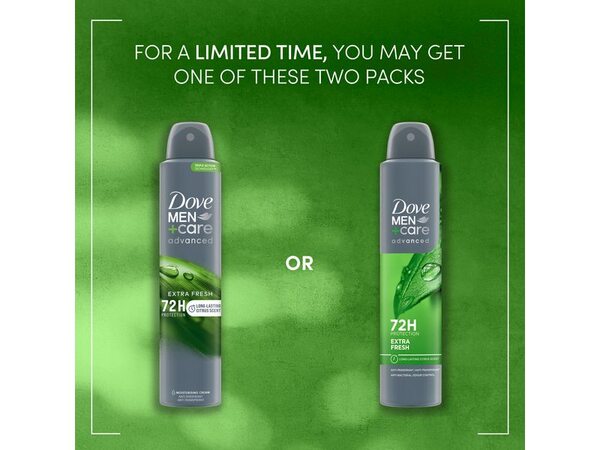 Dove Men+Care Advanced Extra Fresh Anti-Perspirant Aerosol 200 ml