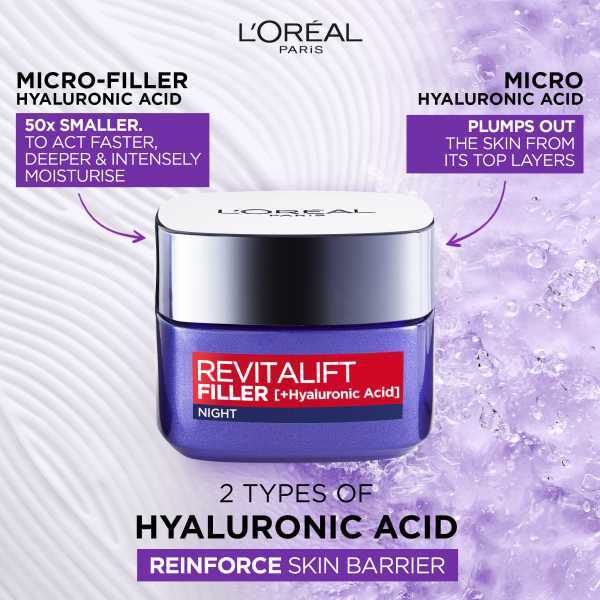 L'Oréal Paris Revitalift Filler Renew Night Cream 50ml