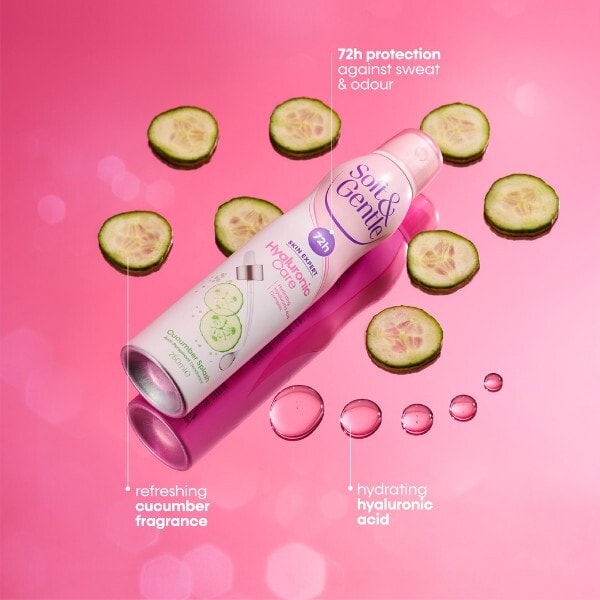 Soft & Gentle Hyaluronic Care 72H Deodorant Cucumber Splash