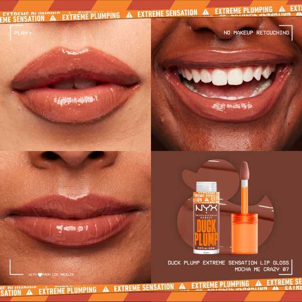 NYX Professional Makeup Duck Plump Lip Gloss Mocha Me Crazy