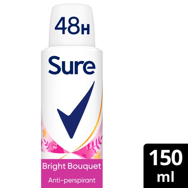Sure Bright Bouquet Anti-Perspirant Aerosol 150 ml