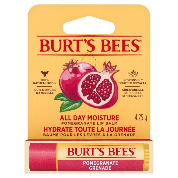 Burt's Bees 100% Natural Origin Lip Balm Pomegranate 4.25g