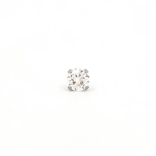 Studex Stainless Steel 6mm CZ Earrings
