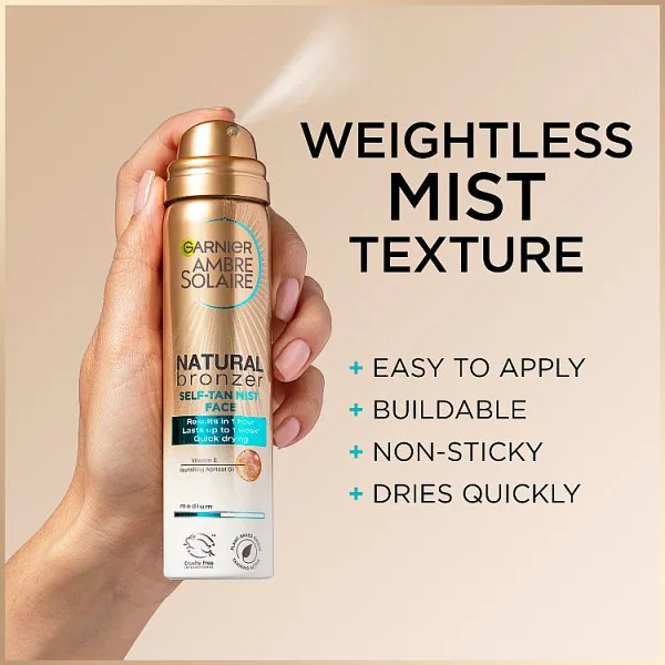 Ambre Solaire No Streaks Bronzer Intense Face Mist 75ml