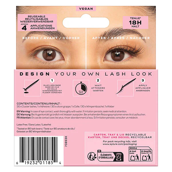 Eylure Cluster Lash - Flirty No.8