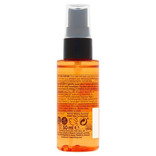 Vitamin C Energising Facial Spritz Travel Mini 50ml