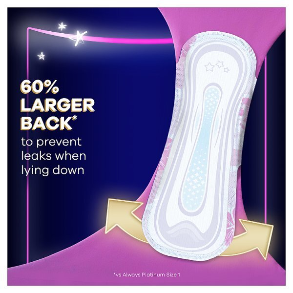 Always Platinum  Secure Night (Size 4) Value Pack 12Ctx4