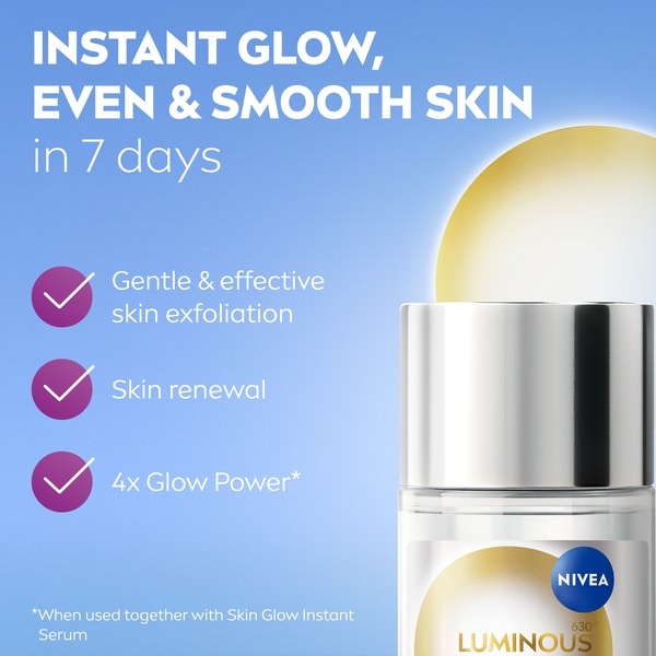 Nivea Luminous Skin Glow Daily Liquid Exfoliant