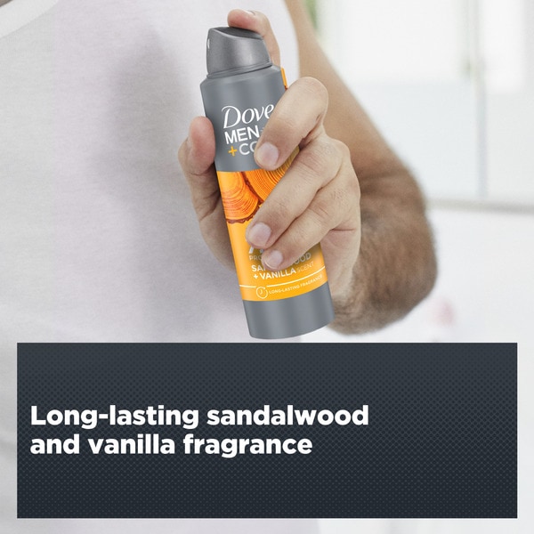 Dove Men+Care Sandalwood + Vanilla Anti-Perspirant Aerosol 200ml