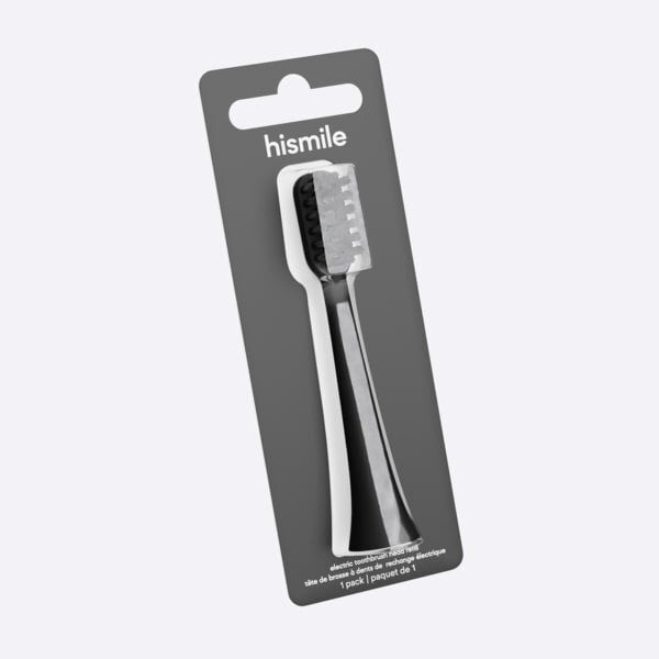 HiSmile Electric Toothbrush Head Refills - Black