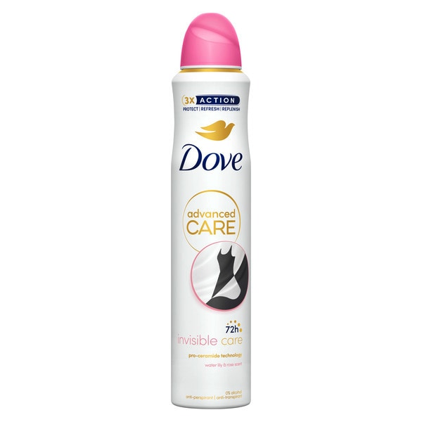 Dove Advanced Care Invisible Care Anti-Perspirant Aerosol 200 ml