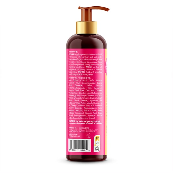 Mielle Pomegranate & Honey Moisturising & Detangling Shampoo 12fl oz