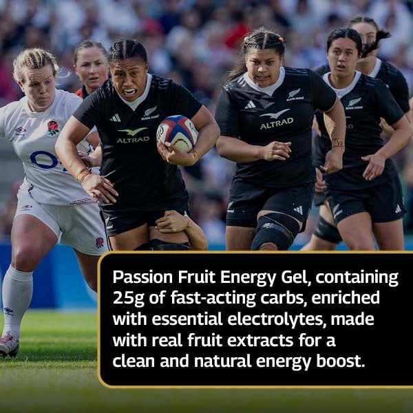 Healthspan Elite All Blacks Energy Gel, Passionfruit