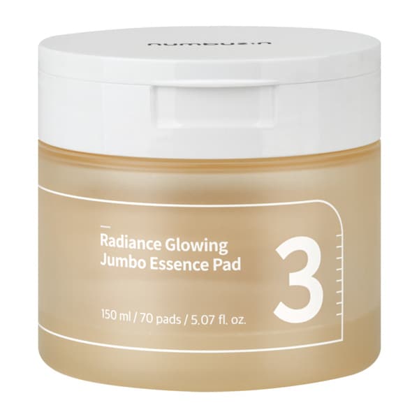 Numbuzin No.3 Radiance Glowing Jumbo Essence Pad 150ml