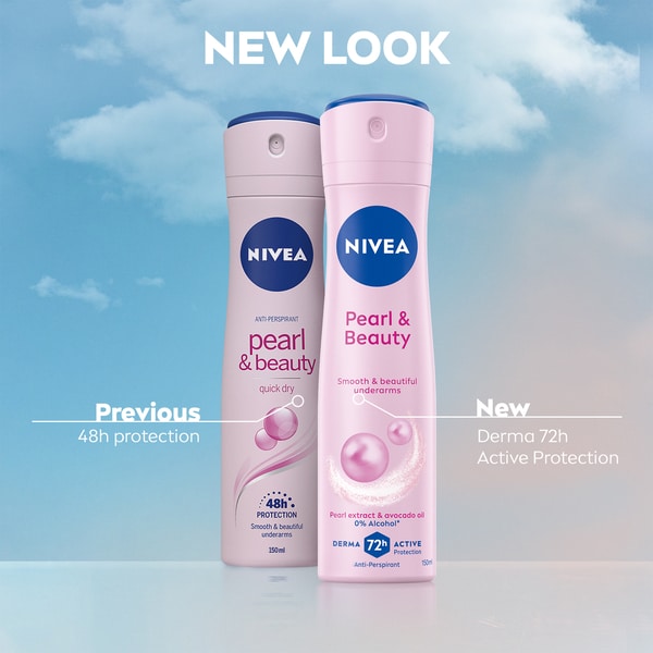 NIVEA Anti-Perspirant Deodorant Spray Pearl & Beauty 150ml