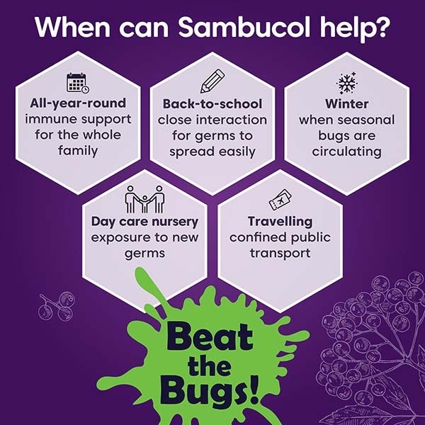 Sambucol Kids Black Elderberry 120ml