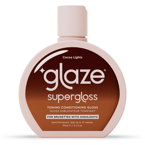 Glaze Supergloss Toning Conditioning GlossCocoa Lights 190ml