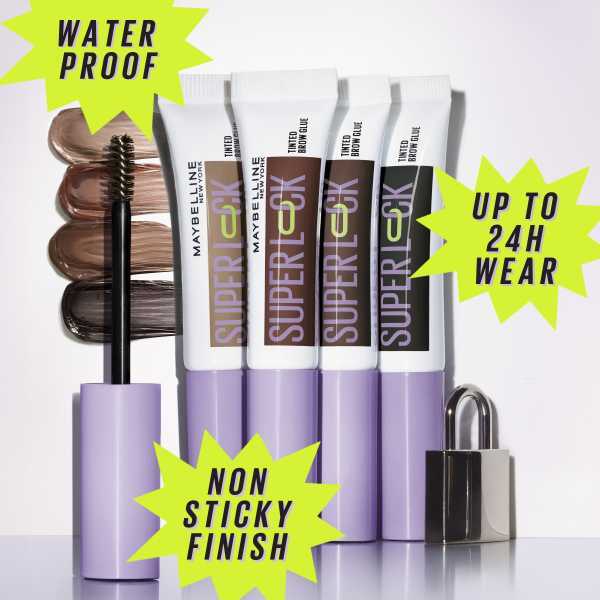 Maybelline Superlock Brow Glue Taupe