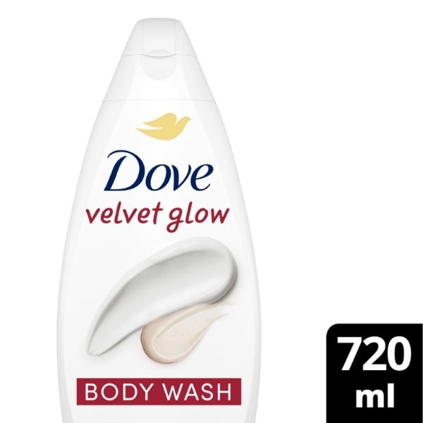 Dove Velvet Glow Body Wash 720 ml