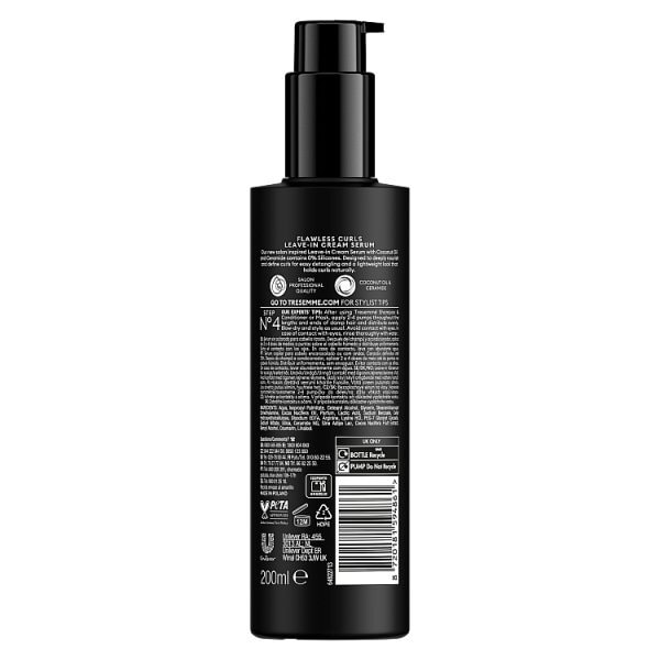 TRESemme Flawless Curls Leave-In Cream Hair Serum 200 ml