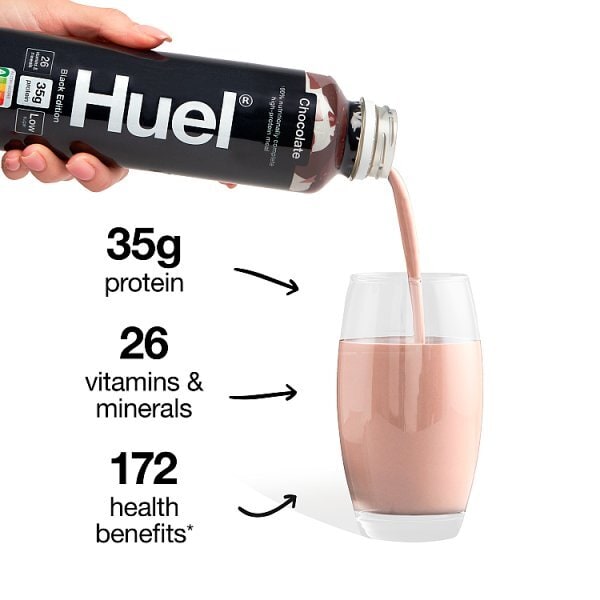 Huel Ready To Drink Black Edition Chocolate 500Ml