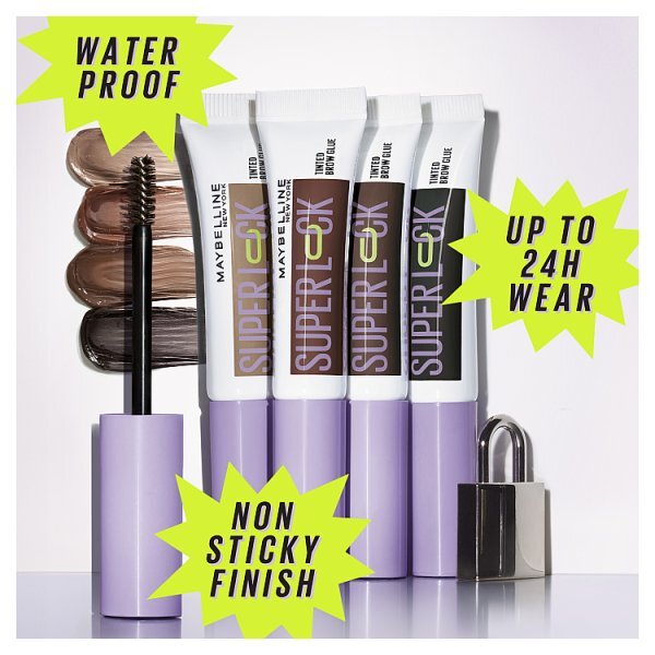 Maybelline Superlock Brow Glue Medium Brown