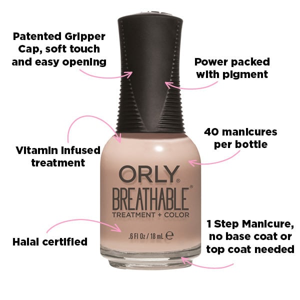 Orly Breathable Nail Polish - Nourishing Nude 18ml