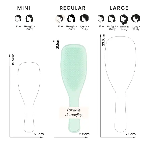 Tangle Teezer Ultimate Detangler Fine & Fragile Jade Lagoon