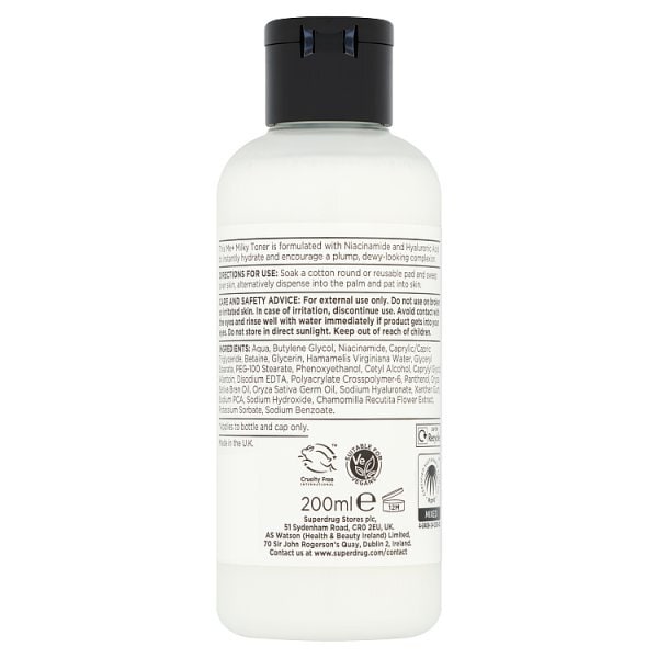 Superdrug Me+ Milky Toner 200ml
