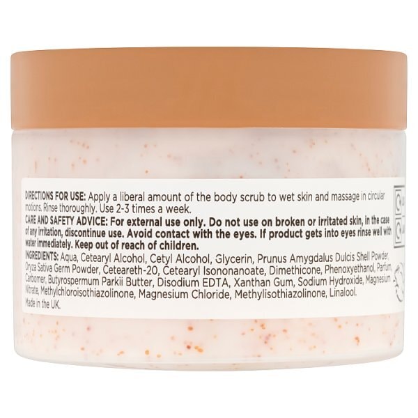 Superdrug Extracts Scrub Shea 75ml Travel Mini