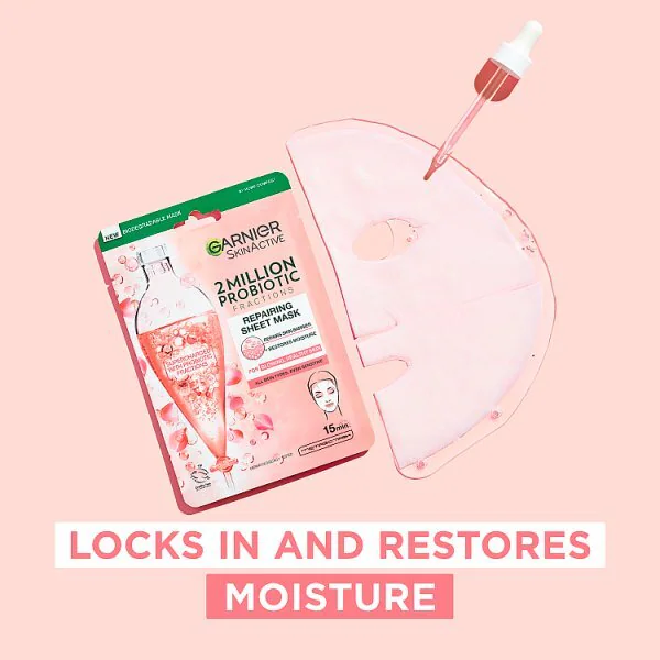 Garnier Skinactive Probiotic Repairing Sheet Mask
