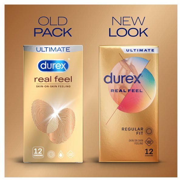 Durex Real Feel Condoms 12s