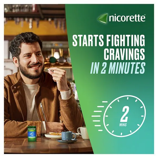 Nicorette® Cools 4Mg Icy Mint Lozenges 80S (Stop Smoking)