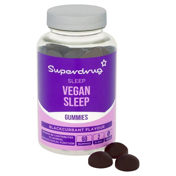 Superdrug Sleep Vegan Gummies 60s