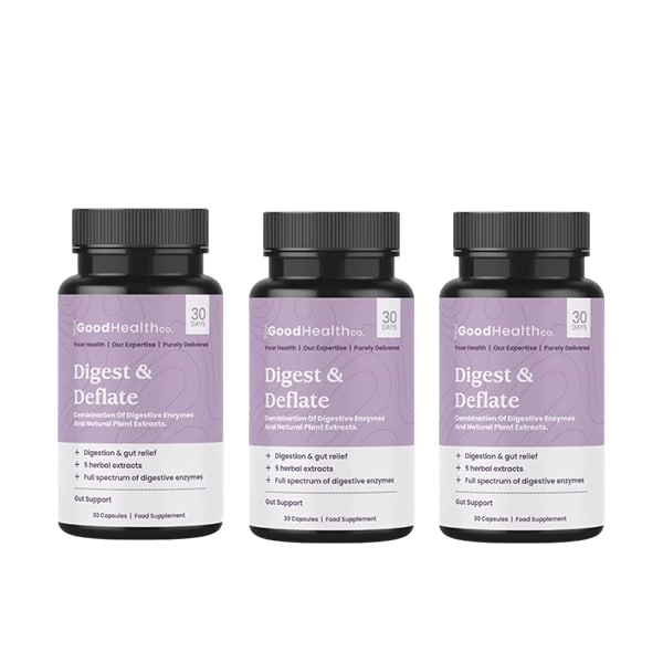 Your Good Health Co Digest & Debloat 30 Capsules X3 Bundle