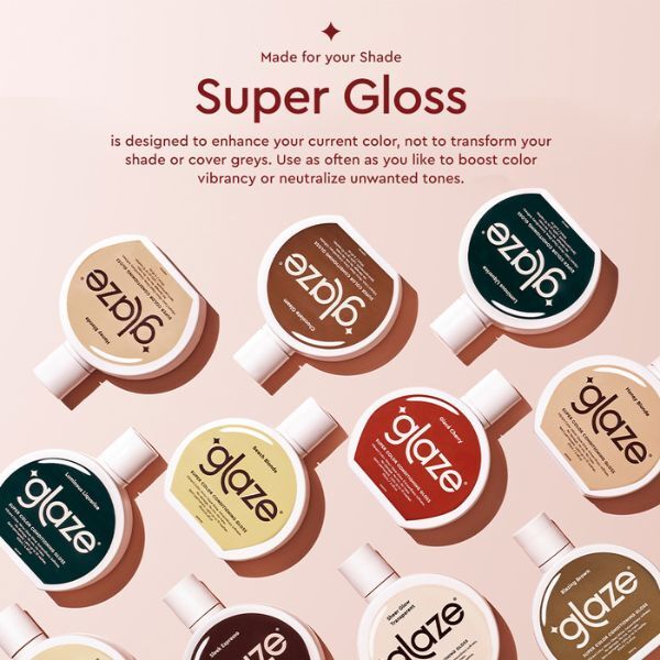 Glaze Supergloss Toning Conditioning GlossHoney Blonde 190ml