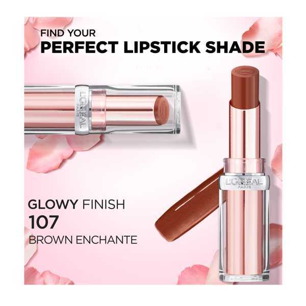 L'Oréal Paris Glow Paradise Balm-In-Lipstick 107 Brown Enchante