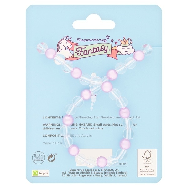 Fantasy Beaded Shooting Star Necklace Braclet Set