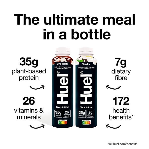 Huel Ready To Drink Black Edition Vanilla 500Ml