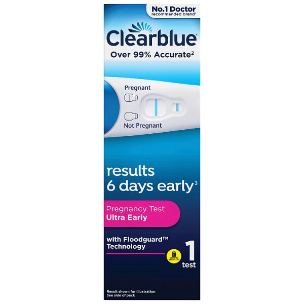 Clearblue Visual Early Detection Pregnancy Test - 1 Test
